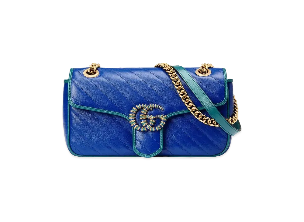 GUCCI グッチ グラム リザードスキン ブルー スパンコール バッグ org.jpg