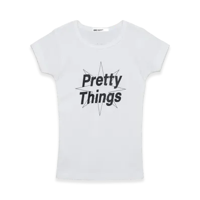 GDC x Pretty Things Mini Tee "White"