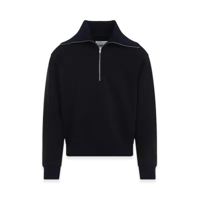 Jil Sander Cotton Sweatshirt "Navy"