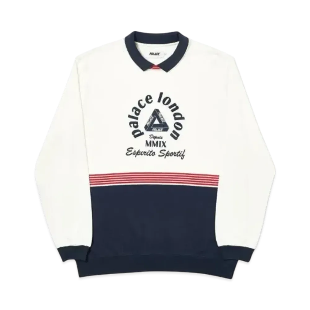 PALACE Sportif Crew "White"