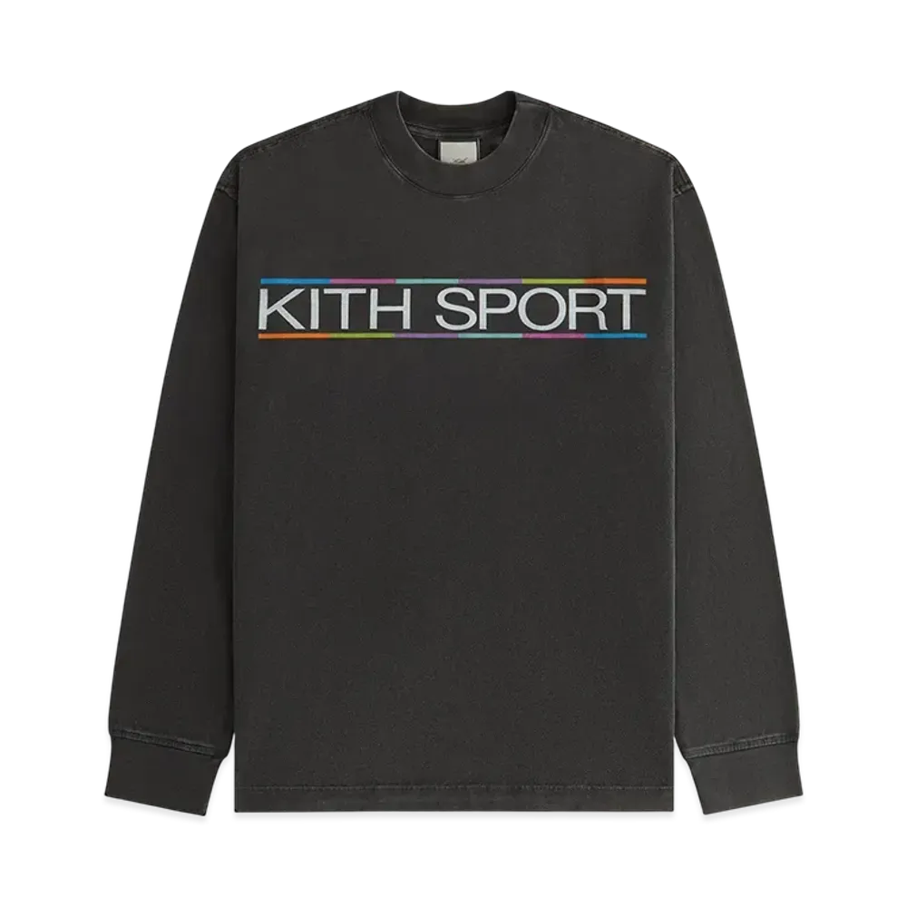 Kith Women Oversized Sonoma Multi Sport Long Sleeve "Black"