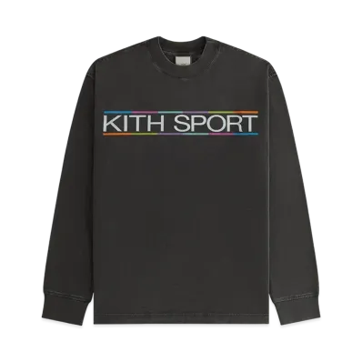 Kith Women Oversized Sonoma Multi Sport Long Sleeve "Black"