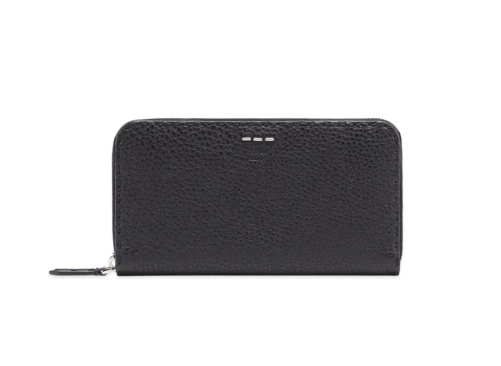 FENDI Zip-Around Wallet Leather "Black"