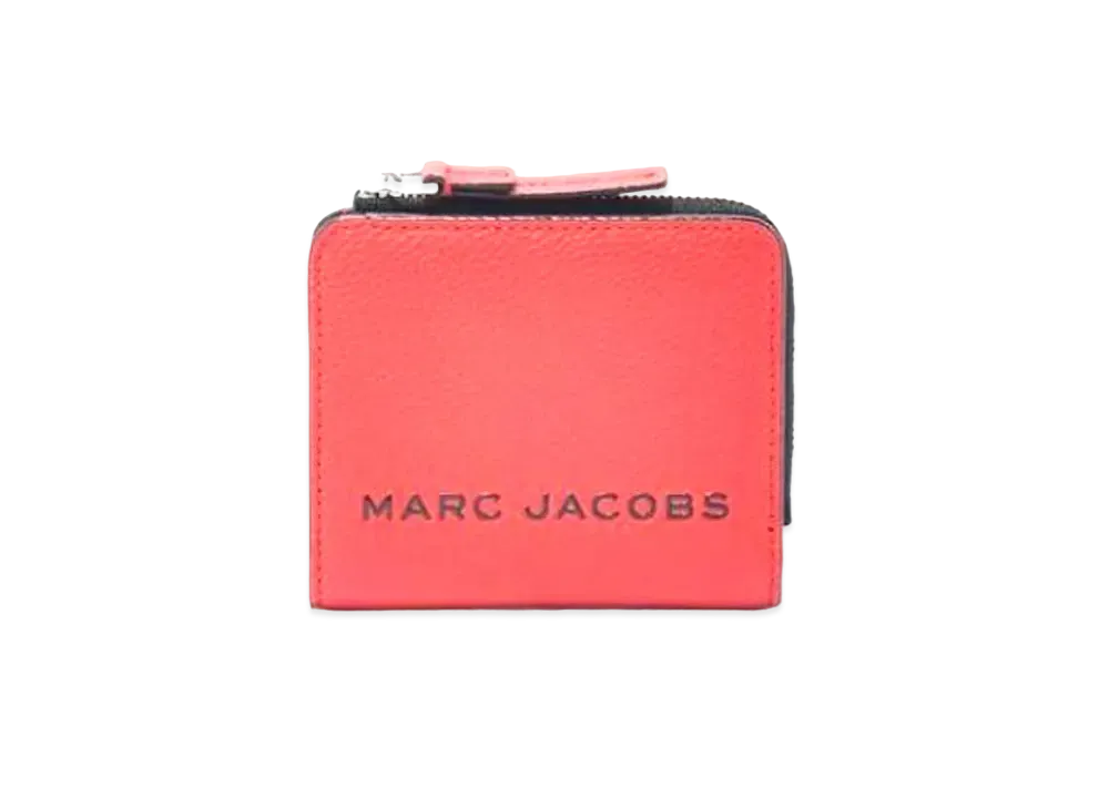 Marc Jacobs The Bold Mini Compact Zip Wallet "True Red"