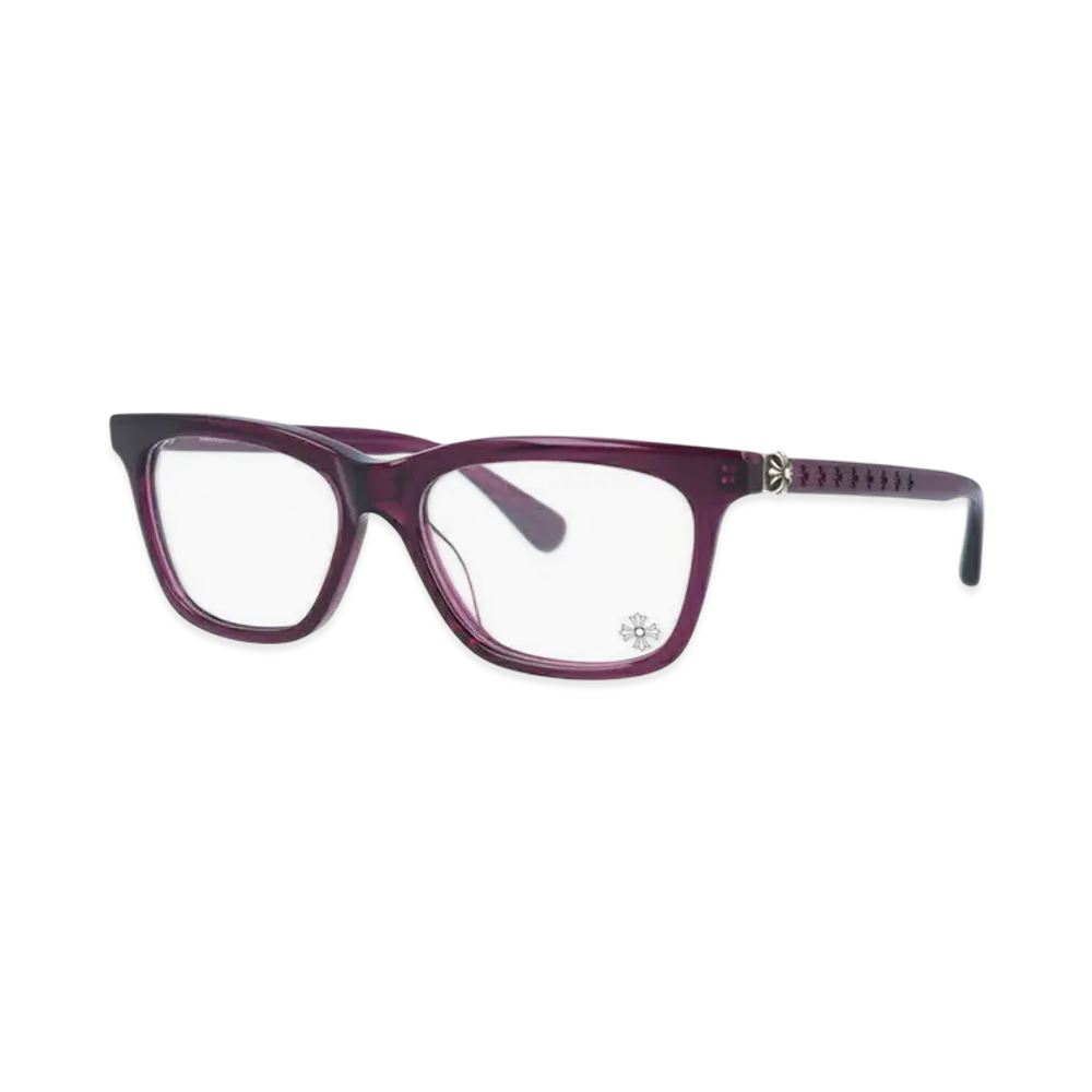 Chrome Hearts RESURECTUM 51 Wellington Floral "Deep Purple"
