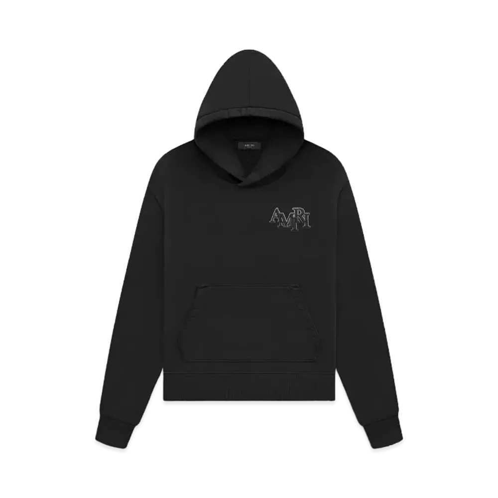 AMIRI Staggered Hoodie "Black"
