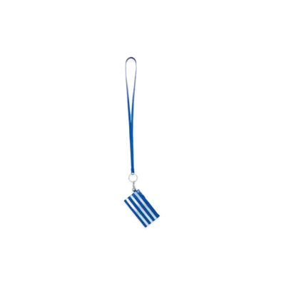 adidas BALENCIAGA Card Case On Keyring "Blue"