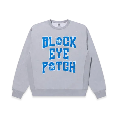 BlackEyePatch Crank That Crew Sweat "Heather Gray"