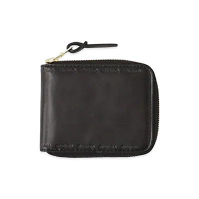 visvim LEATHER BI-FOLD "Black"