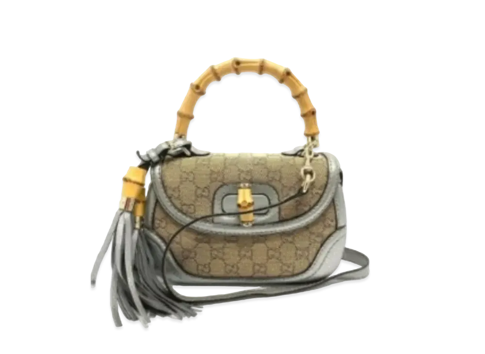 GUCCI GG Canvas New Bamboo "Beige"