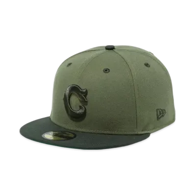 NEW ERA 59Fifty 59Fifty Day Memorial Collection Cleveland Guardians "Mars Green/Dark Pewter"