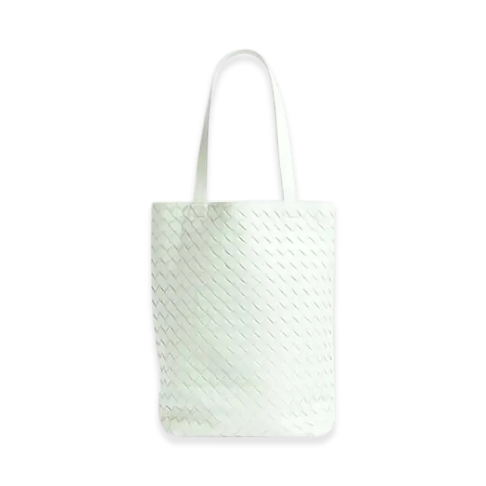 Bottega Veneta Small Intrecciato North-South Tote "Glacier"