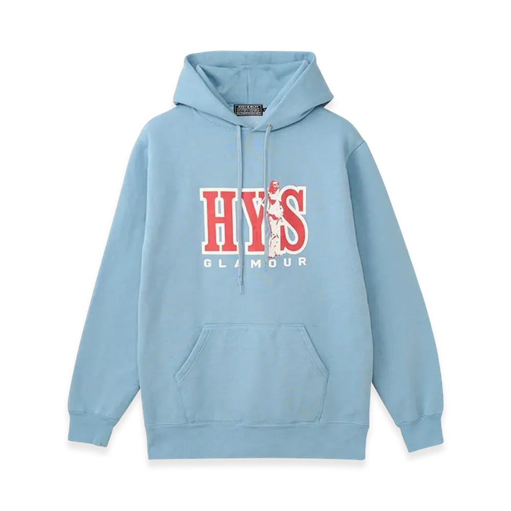 HYSTERIC GLAMOUR HYS University Hoodie "Blue"