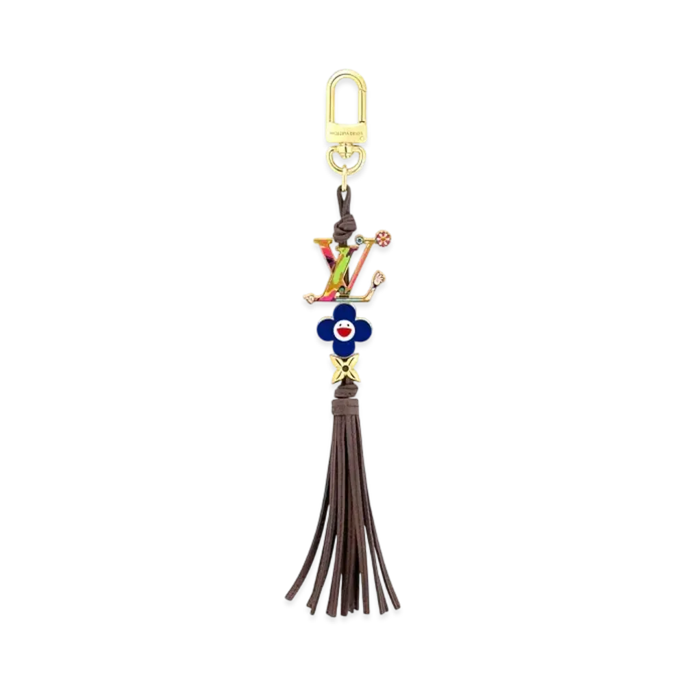 Louis Vuitton x Takashi Murakami LV Bloom Superflat Key Holder "Multicolor"