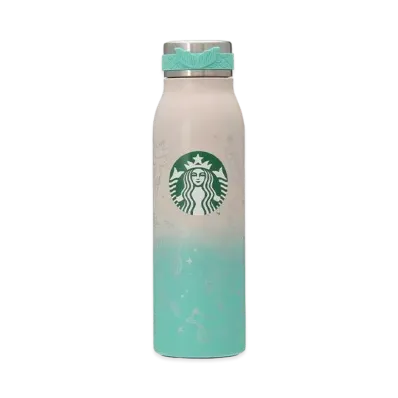 STARBUCKS Starbucks Anniversary 2024 Stainless Steel Bottle 444ml "Blue Green"