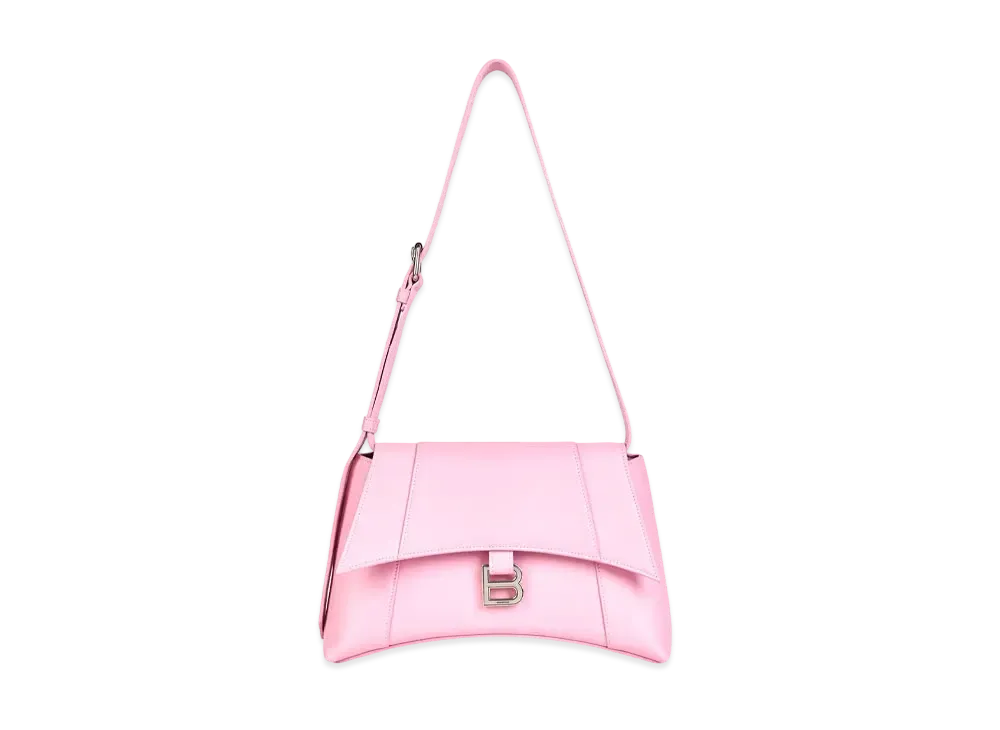 Balenciaga Women's Downtown Small Shoulder Bag "Pink"