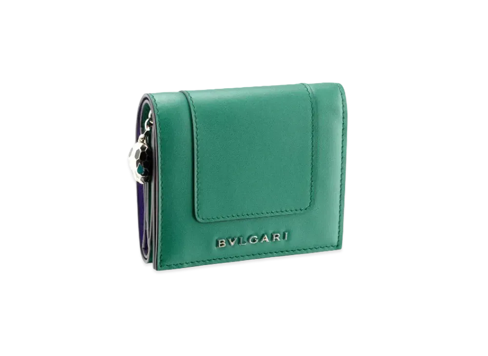 BVLGARI Serpenti Forever Wallet "Green"