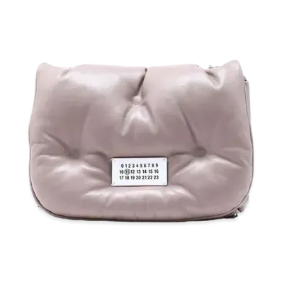 Maison Margiela Glam Slam Mini Flap Bag "Dove Grey"