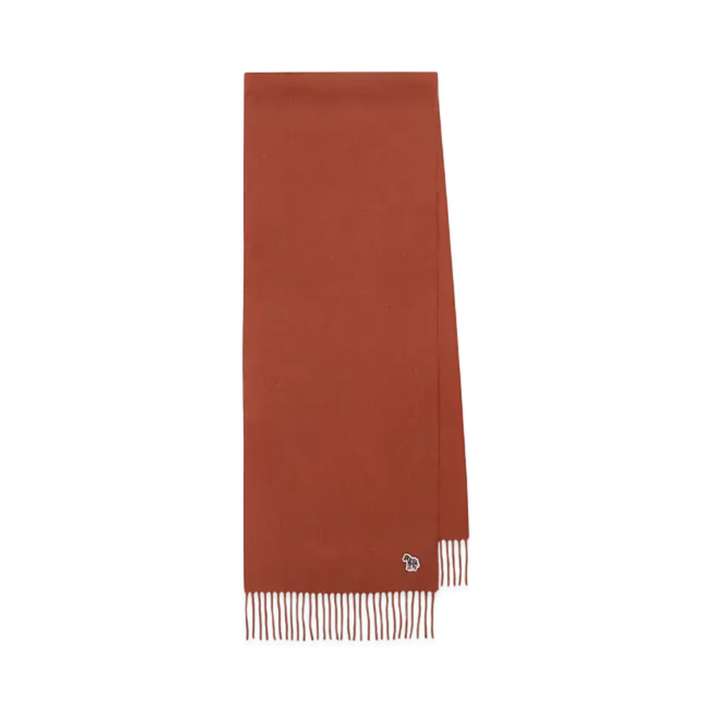 Paul Smith Zebra One Point Muffler "Orange"