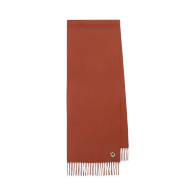 Paul Smith Zebra One Point Muffler "Orange"
