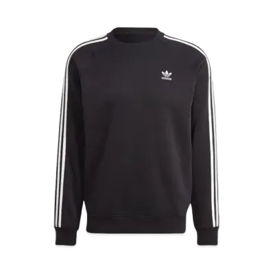 adidas Adicolor Classics Three Stripes Crew Neck "Black"