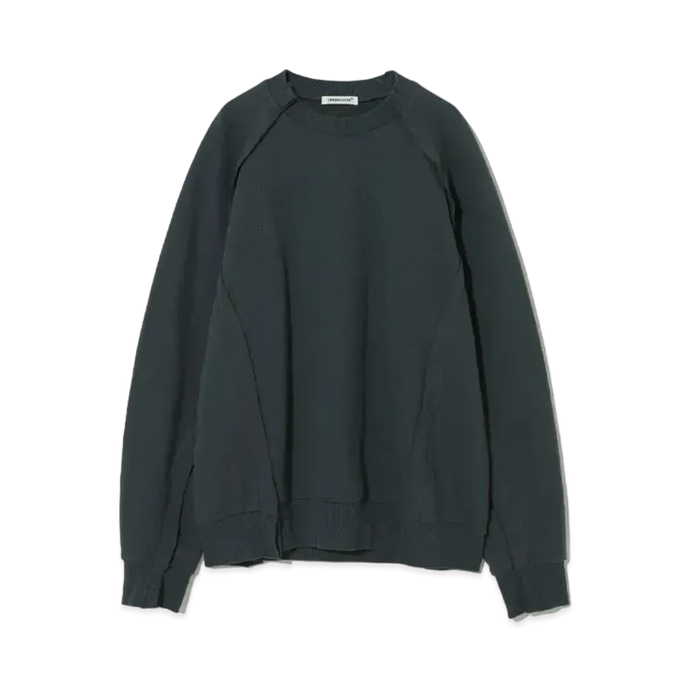 UNDERCOVER Cotton Fleece Pullover "Gray Green"