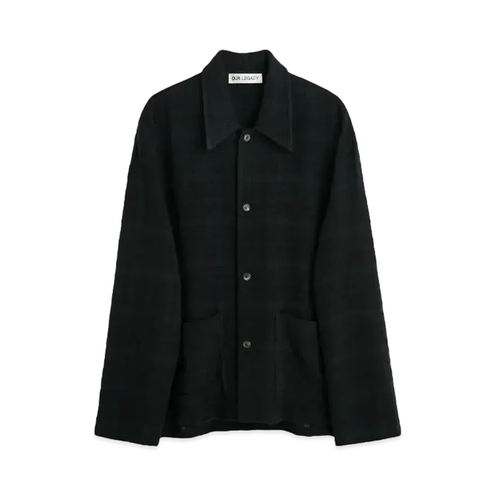 OUR LEGACY Haven Jacket Pankow Check "Black"