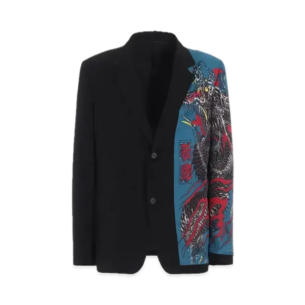 WILDSIDE Yohji Yamamoto x Ryu Ga Gotoku Studio O-Ryu Jacket "Black"