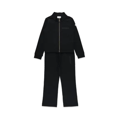 MONCLER Kids Sweatshirt And Pants Set "Black"
