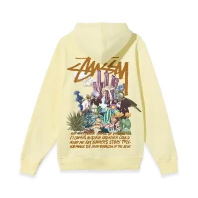 Stussy Psychedelic Hood "Pale Yellow"