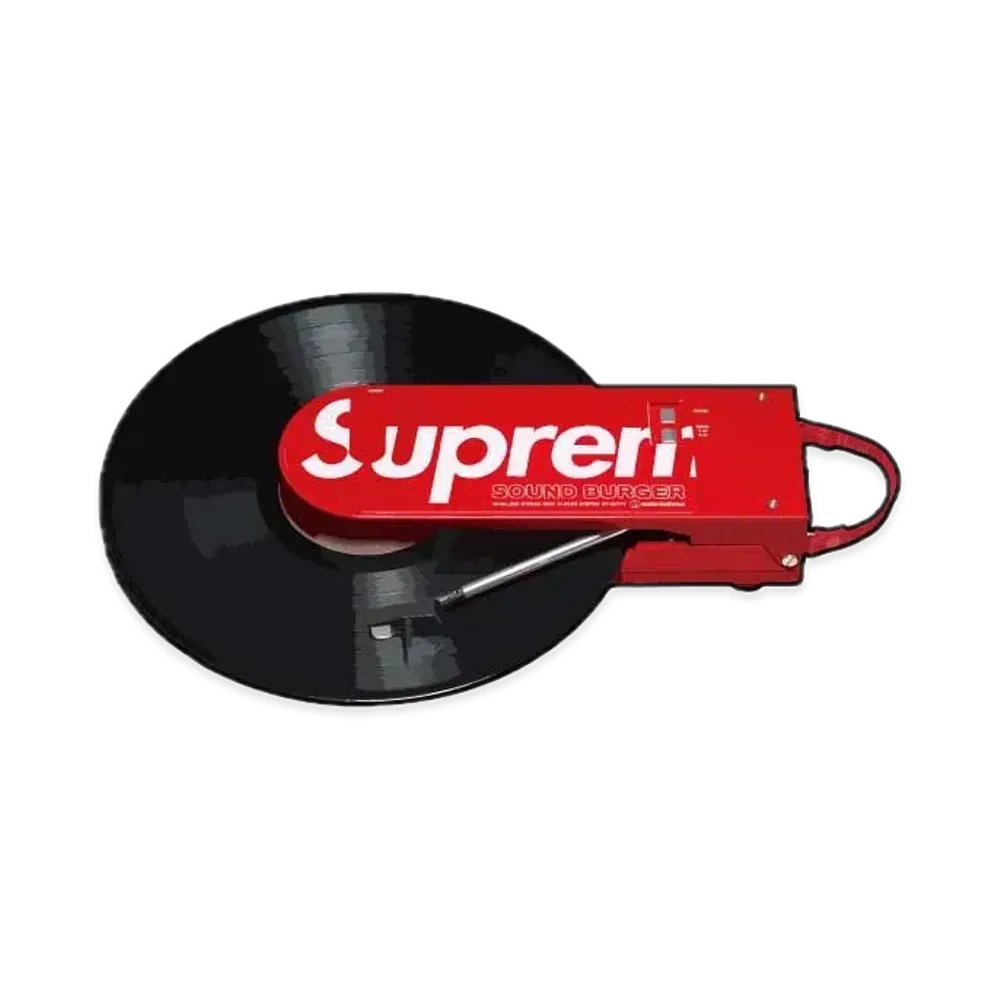 Supreme x Audio Technica Sound Burger Turntable "Red"