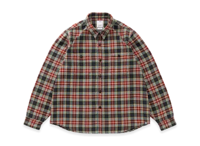 visvim Larrikan Check L/S "Red"