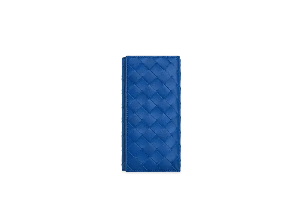 Bottega Veneta Long Wallet "Cobalt"