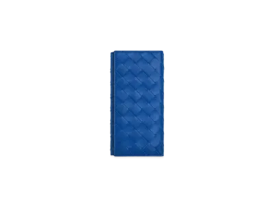 Bottega Veneta Long Wallet "Cobalt"
