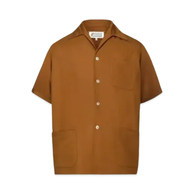 Maison Margiela Rayon Twill Shirt "Beige"
