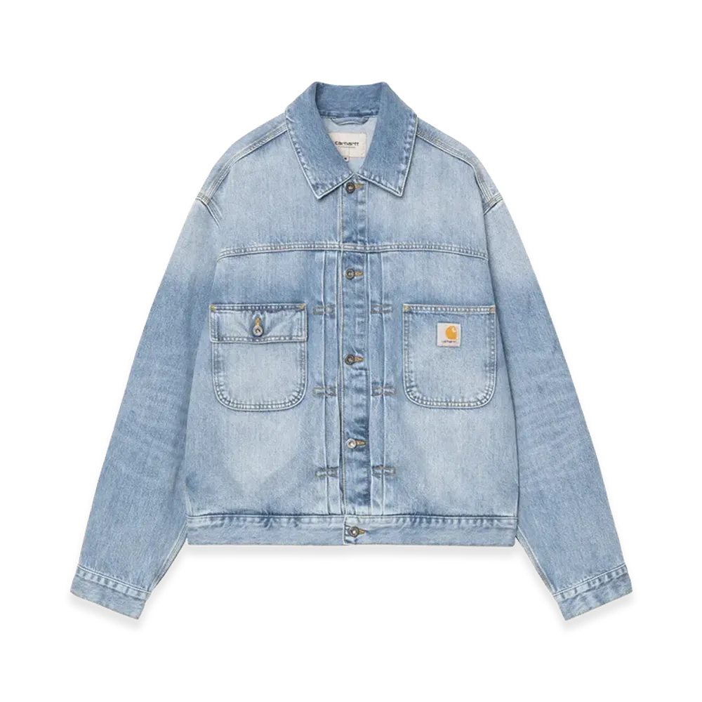 Carhartt WIP Belmar Jacket "Blue(Heavy Worn Bleached)"