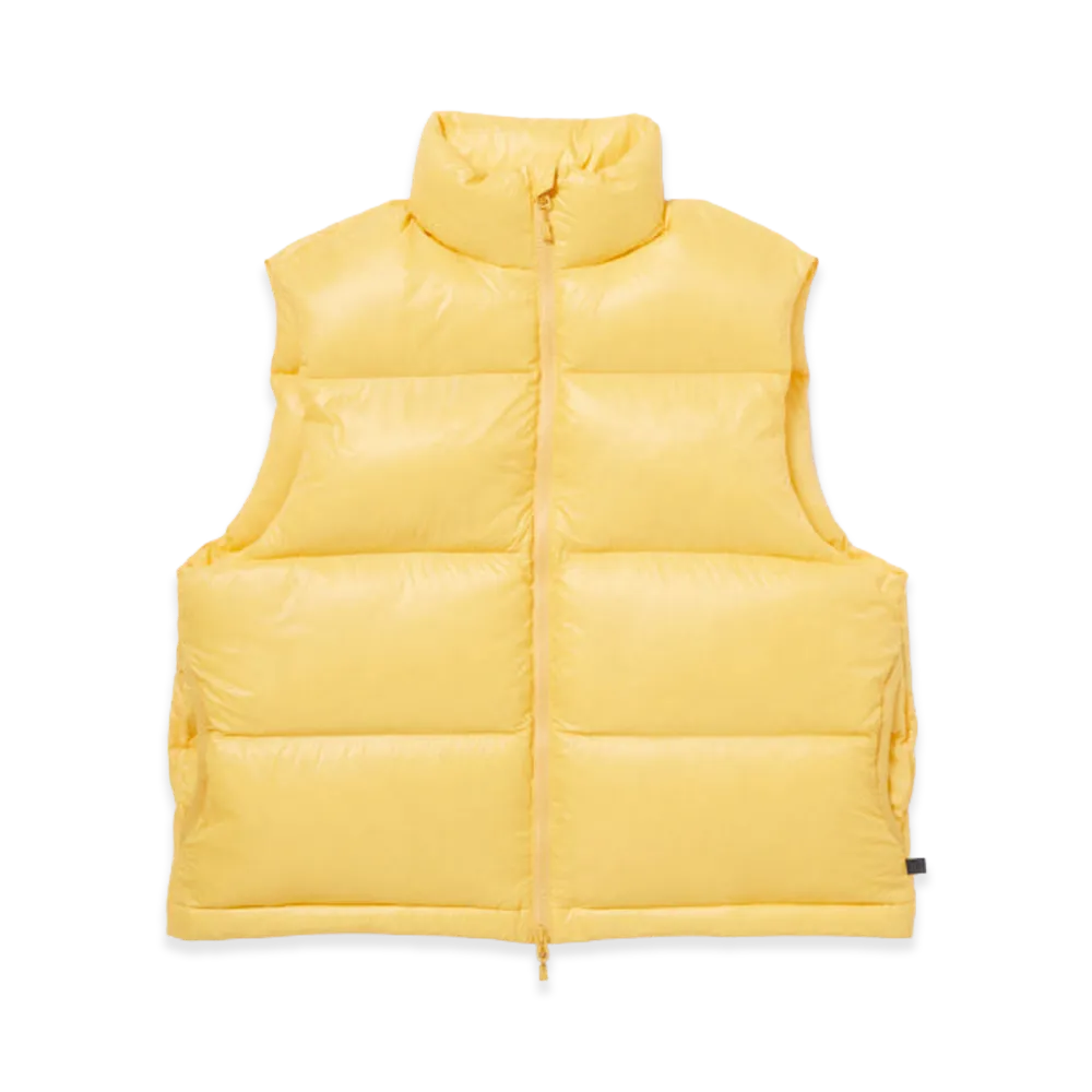 DAIWA PIER39 Women's Tech Ultra Light Down Vest "Bright Yellow"