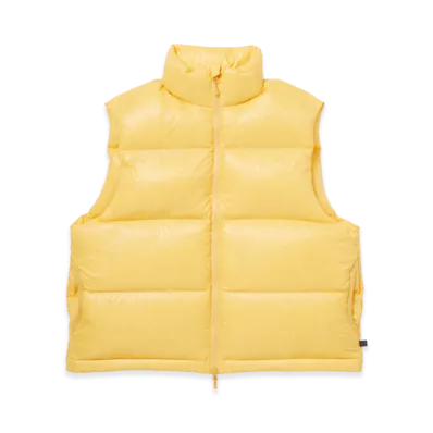 DAIWA PIER39 Women's Tech Ultra Light Down Vest "Bright Yellow"