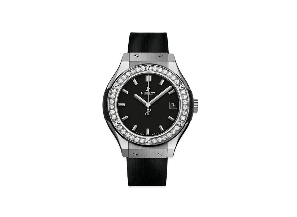 HUBLOT Classic Fusion Titanium Diamonds 33mm
