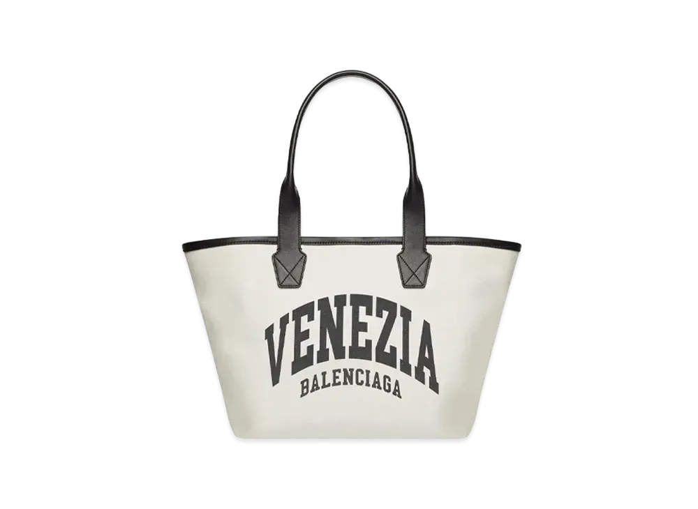 BALENCIAGA Cities Venezia Jumbo Small Tote Bag "Beige"