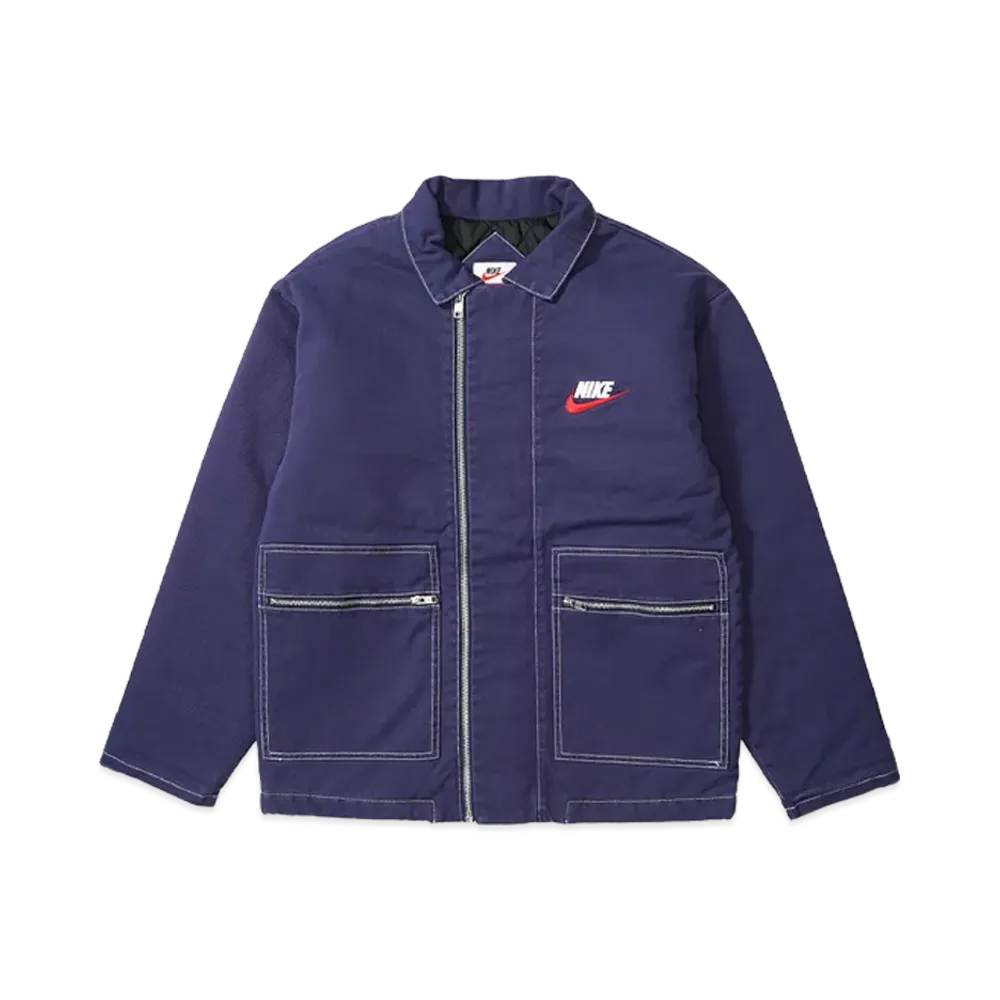 Supreme x Nike Double Zip Work Jacket "navy"