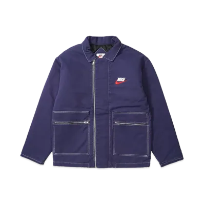 Supreme x Nike Double Zip Work Jacket "navy"