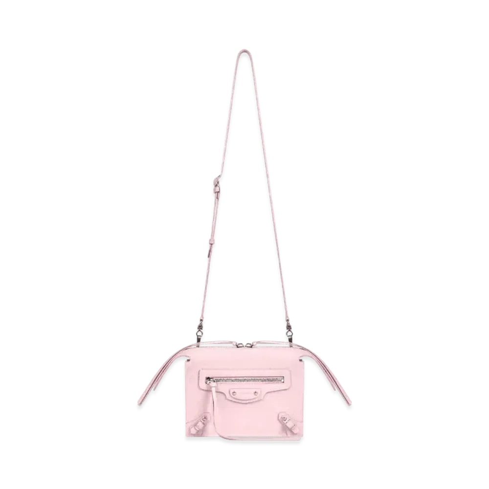 BALENCIAGA Neo Classic Multipouch With Strap "Pink"