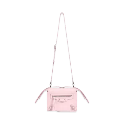 BALENCIAGA Neo Classic Multipouch With Strap "Pink"