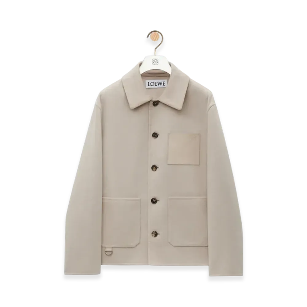 LOEWE Workwear Jacket "Light Beige Melange"