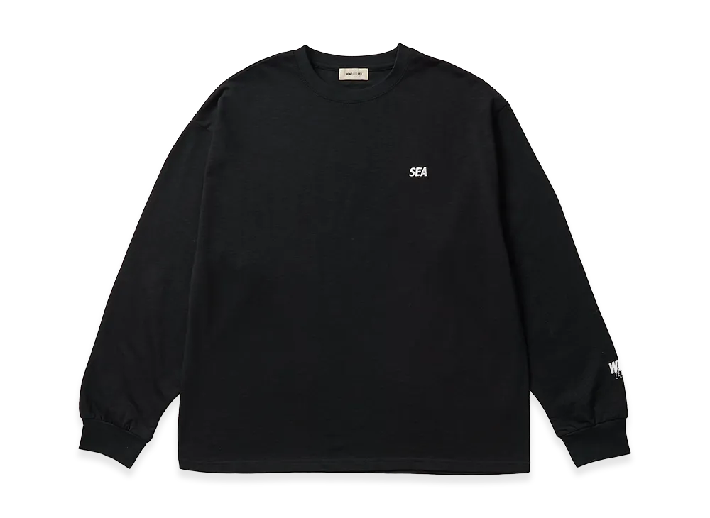 WIND AND SEA Sulb Cotton Logo L/S Tee "Black"