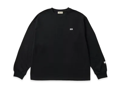 WIND AND SEA Sulb Cotton Logo L/S Tee "Black"