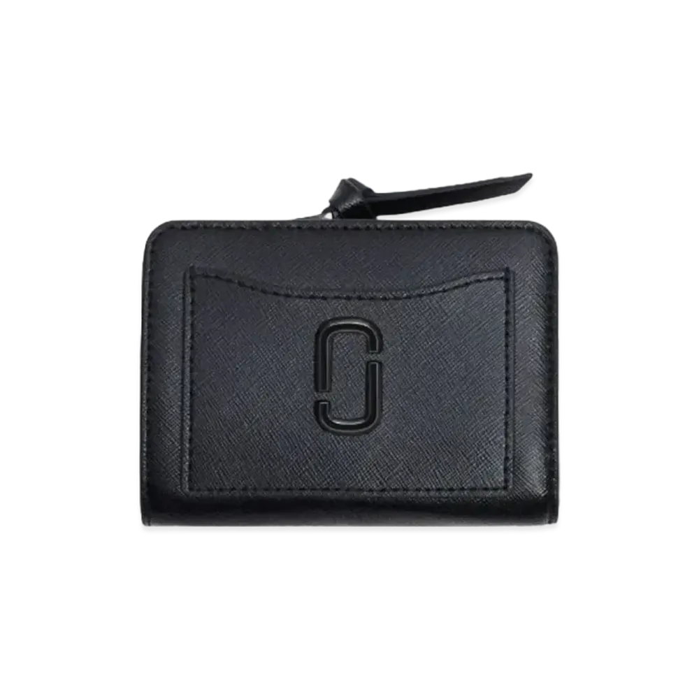 Marc Jacobs The Utility Snapshot DTM Mini Compact Wallet "Black"