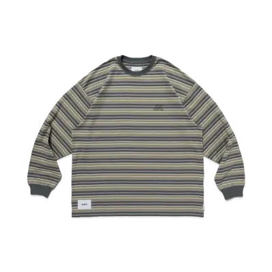 WTAPS Bdy 01 / LS / Cotton. Textile. Wut "Olive Drab"