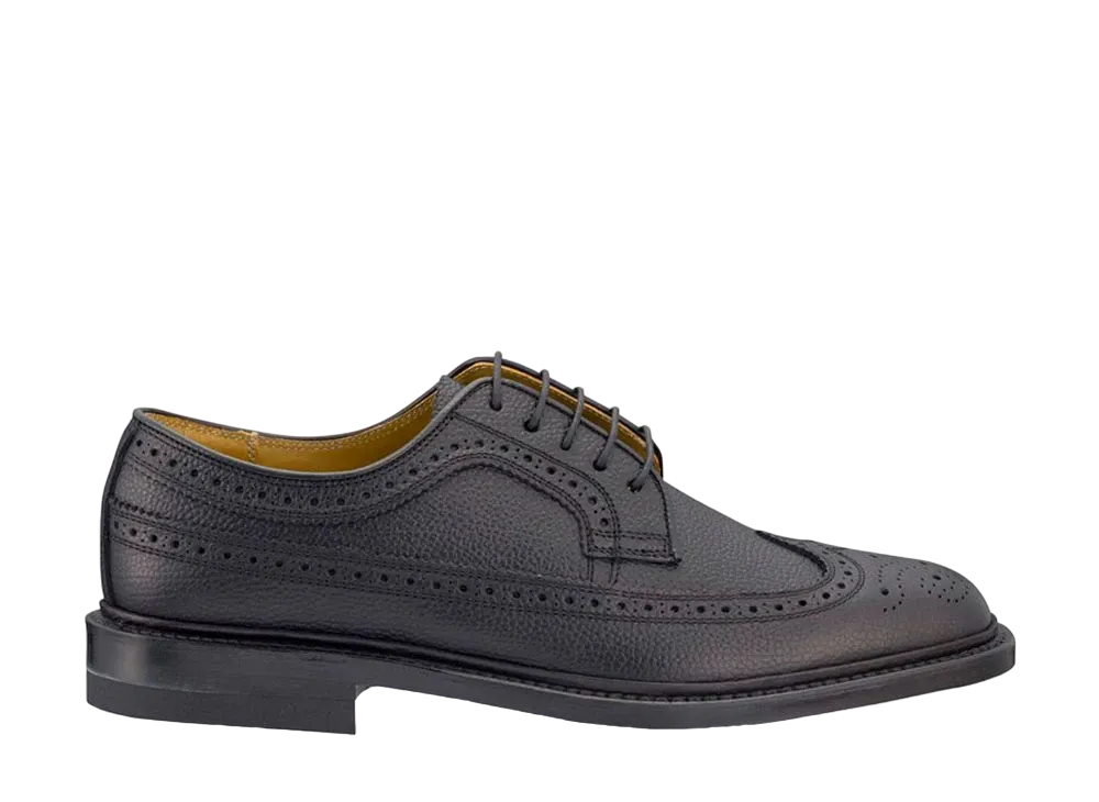 REGAL Wing Tip Calf Leather "Black" 2585N